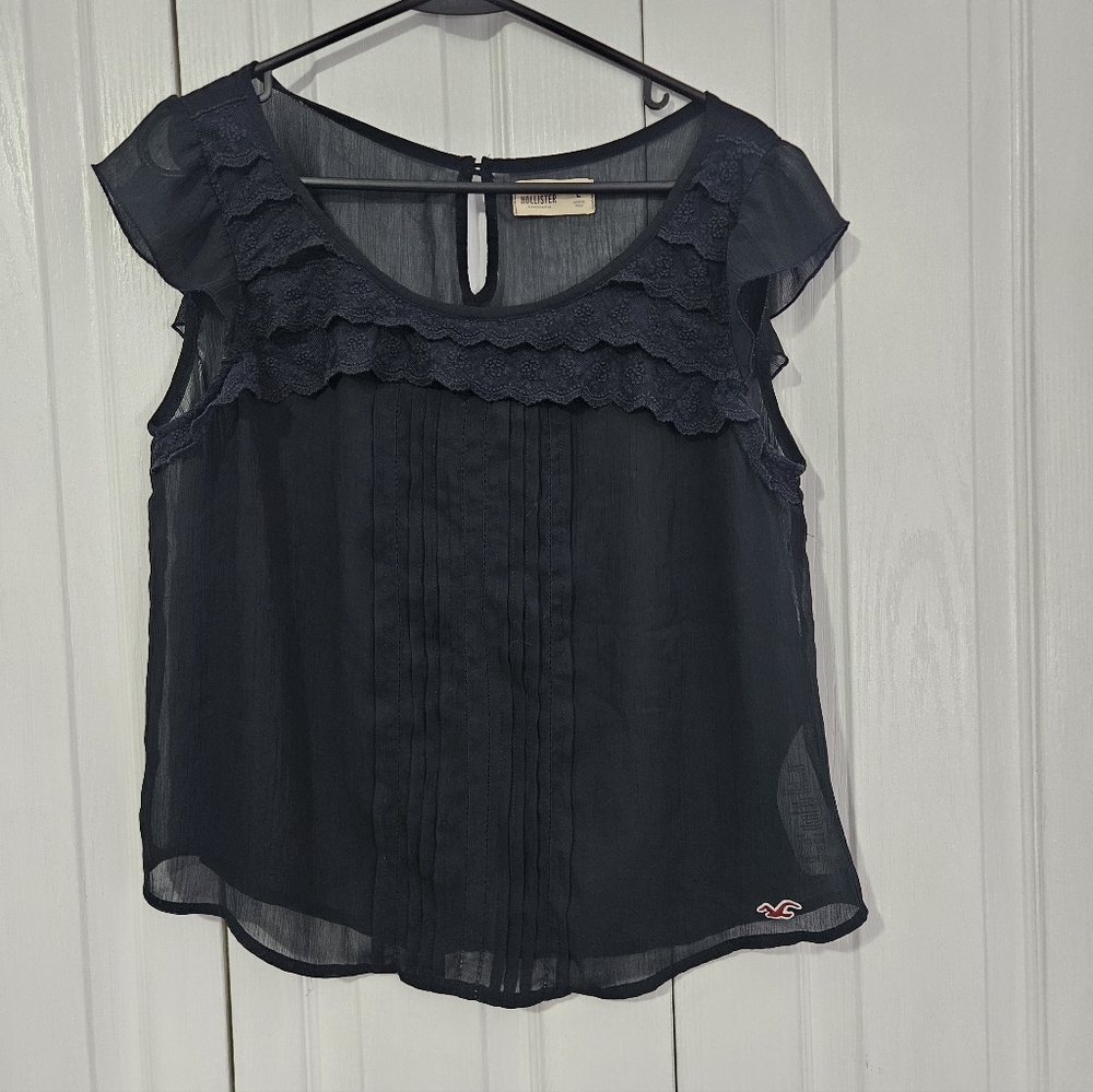 Hollister Cap Sleeve Top
